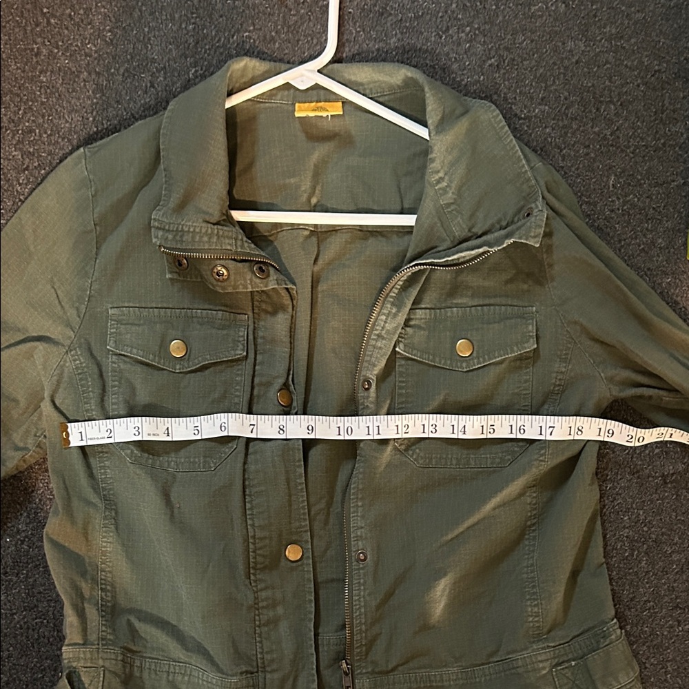 Ruby Rd. Olive Green Jacket - Picture 3 of 4
